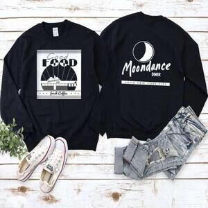 Andrew Garfield Tick Tick Boom Moondance Diner 2 Sided Graphic Sweatshirt
